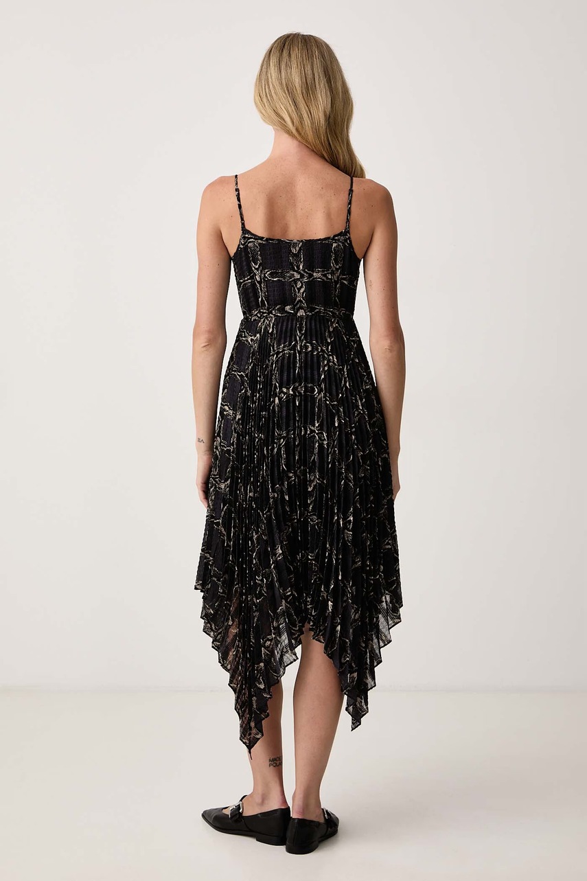 AllSaints  плісирована сукня CONNIE