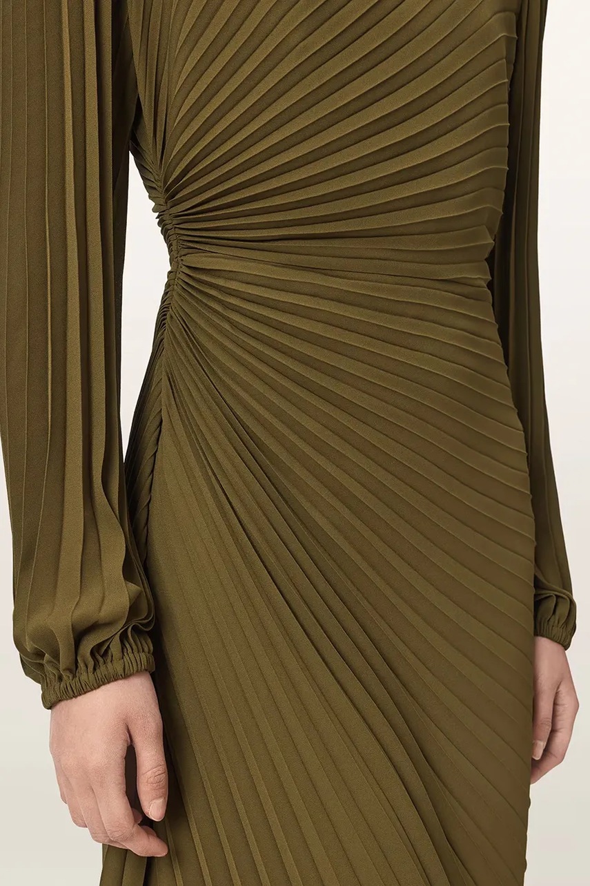 AllSaints AllSaints ασύμμετρο φόρεμα MIELENA - 5