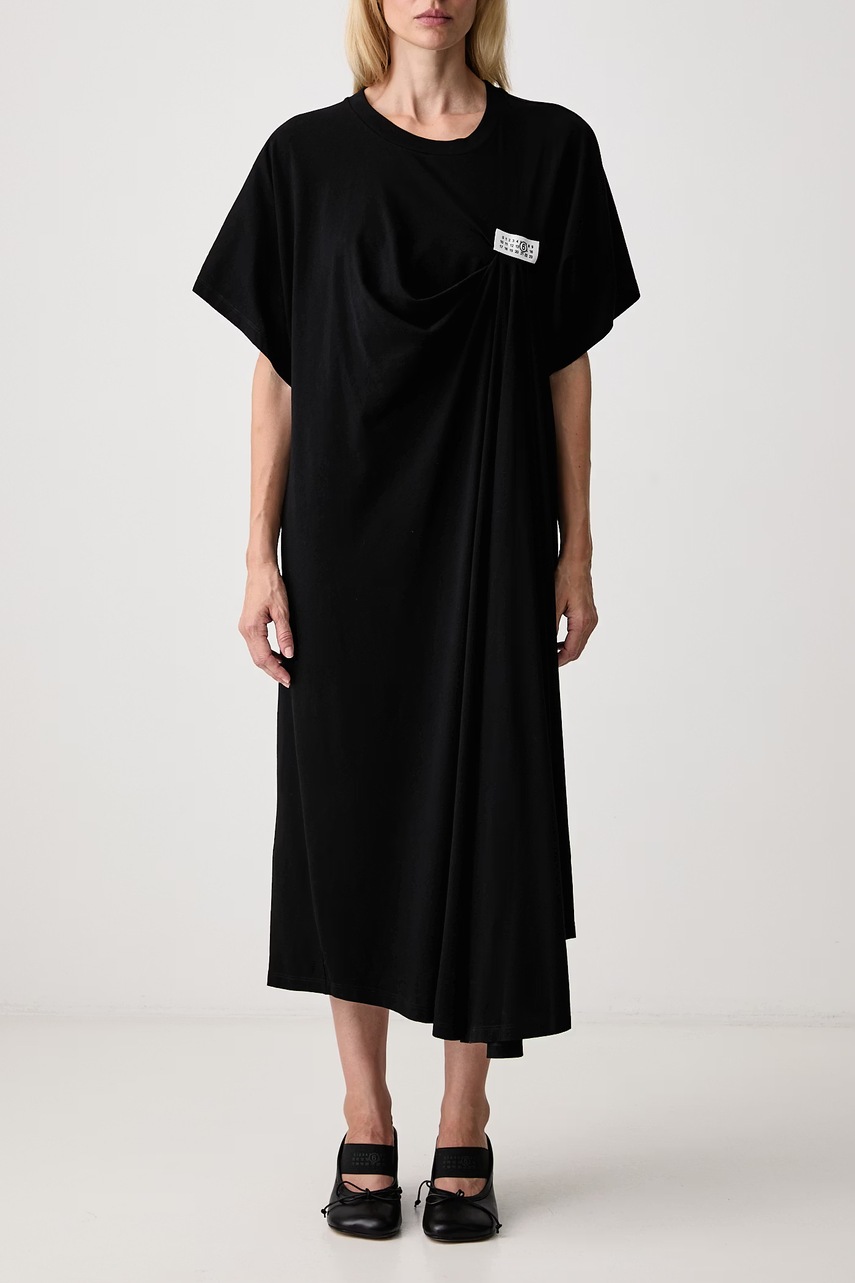 MM6 Maison Margiela MM6 Maison Margiela φόρεμα βαμβακερό - 5