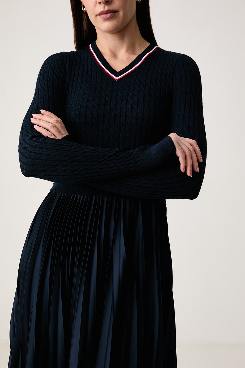 Tommy Hilfiger Tommy Hilfiger φόρεμα flared - 4