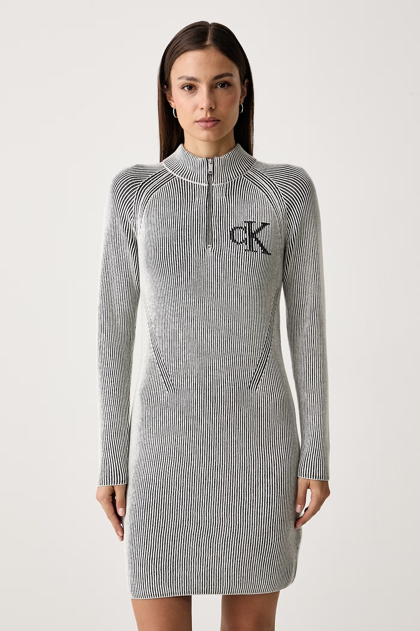 Calvin Klein Jeans  šaty bavlnené