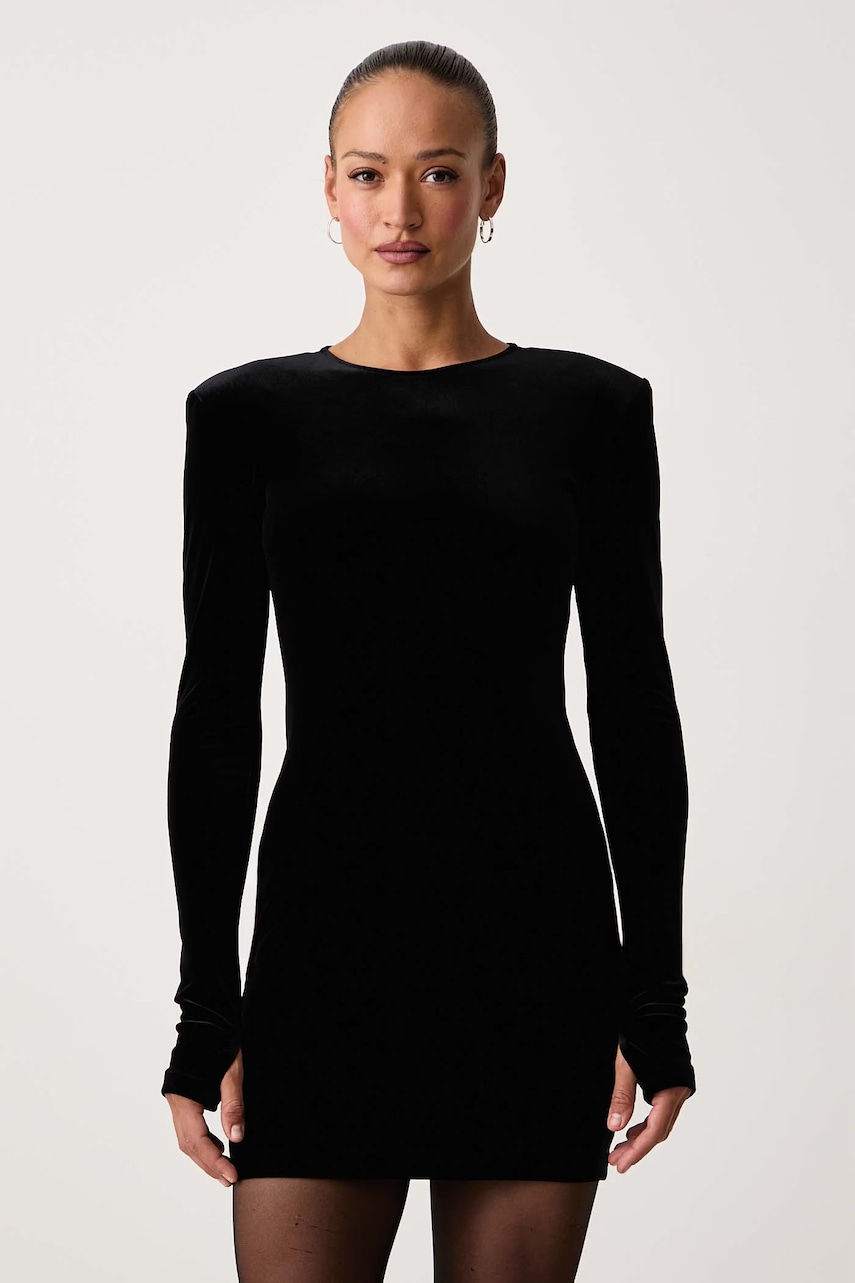 Armani Exchange  сукня велюрова