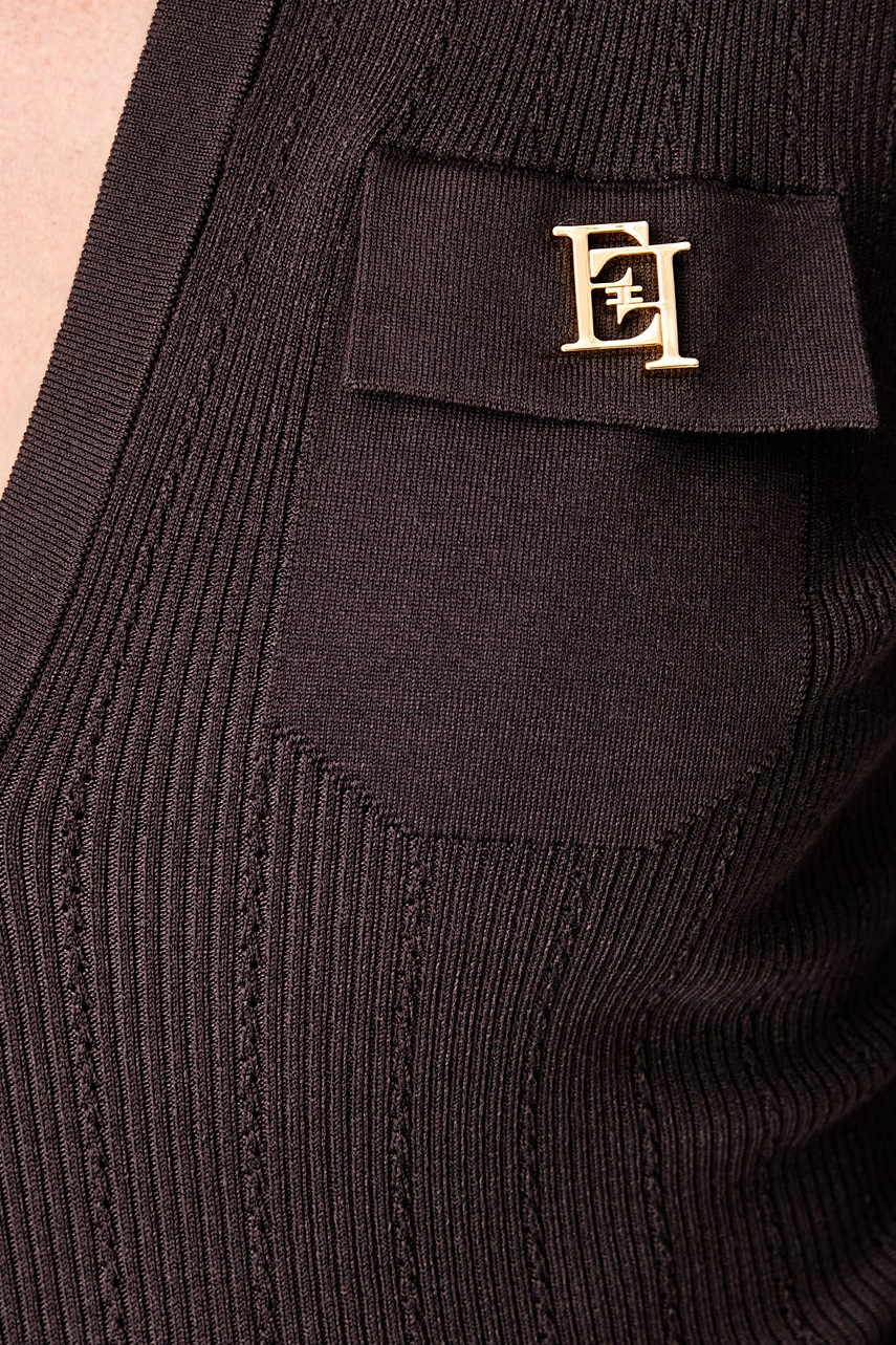 Elisabetta Franchi Elisabetta Franchi φόρεμα με lyocell - 5