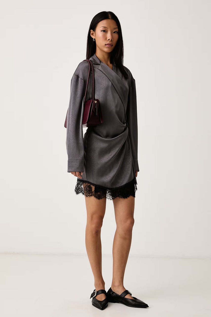 MSGM κρουαζέ φόρεμα