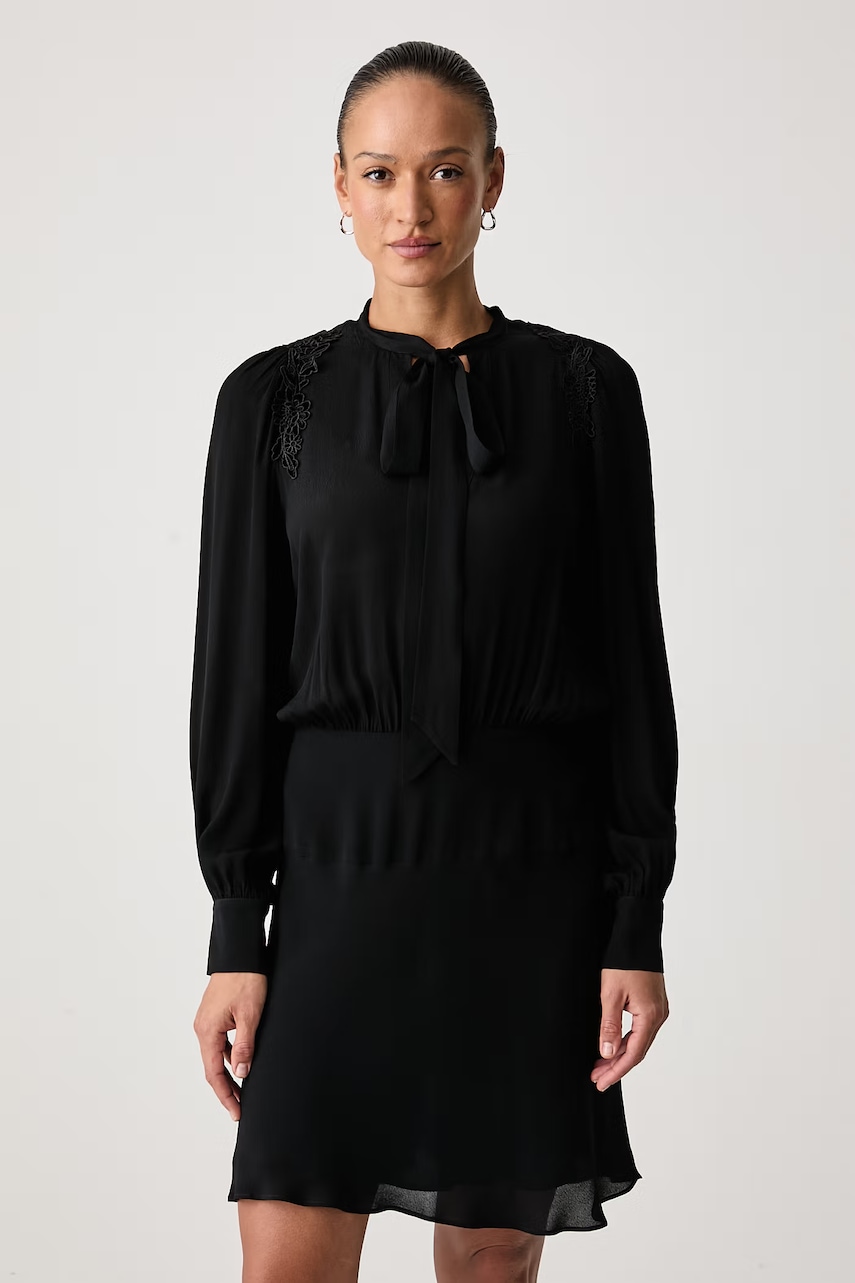 Twinset φόρεμα από βισκόζη