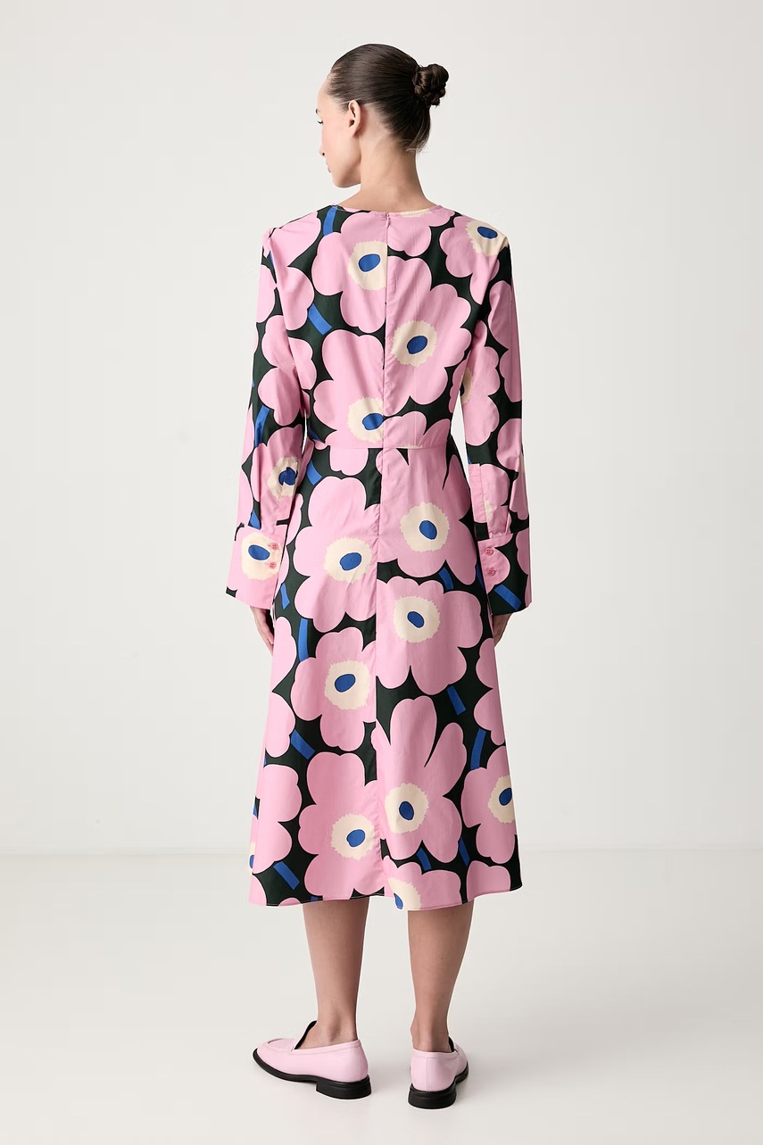 Marimekko Marimekko φόρεμα babydoll βαμβακερό - 3