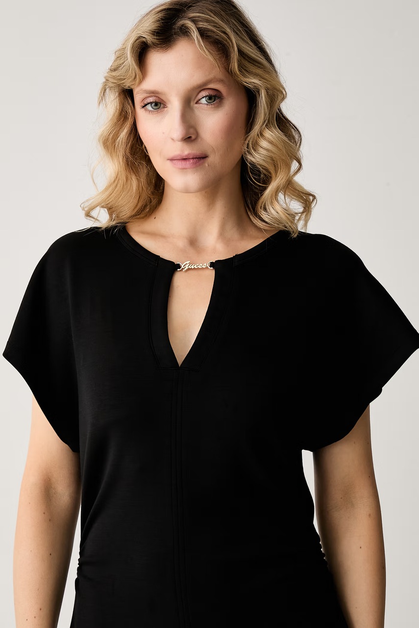 Guess сукня з модалем MORGANA