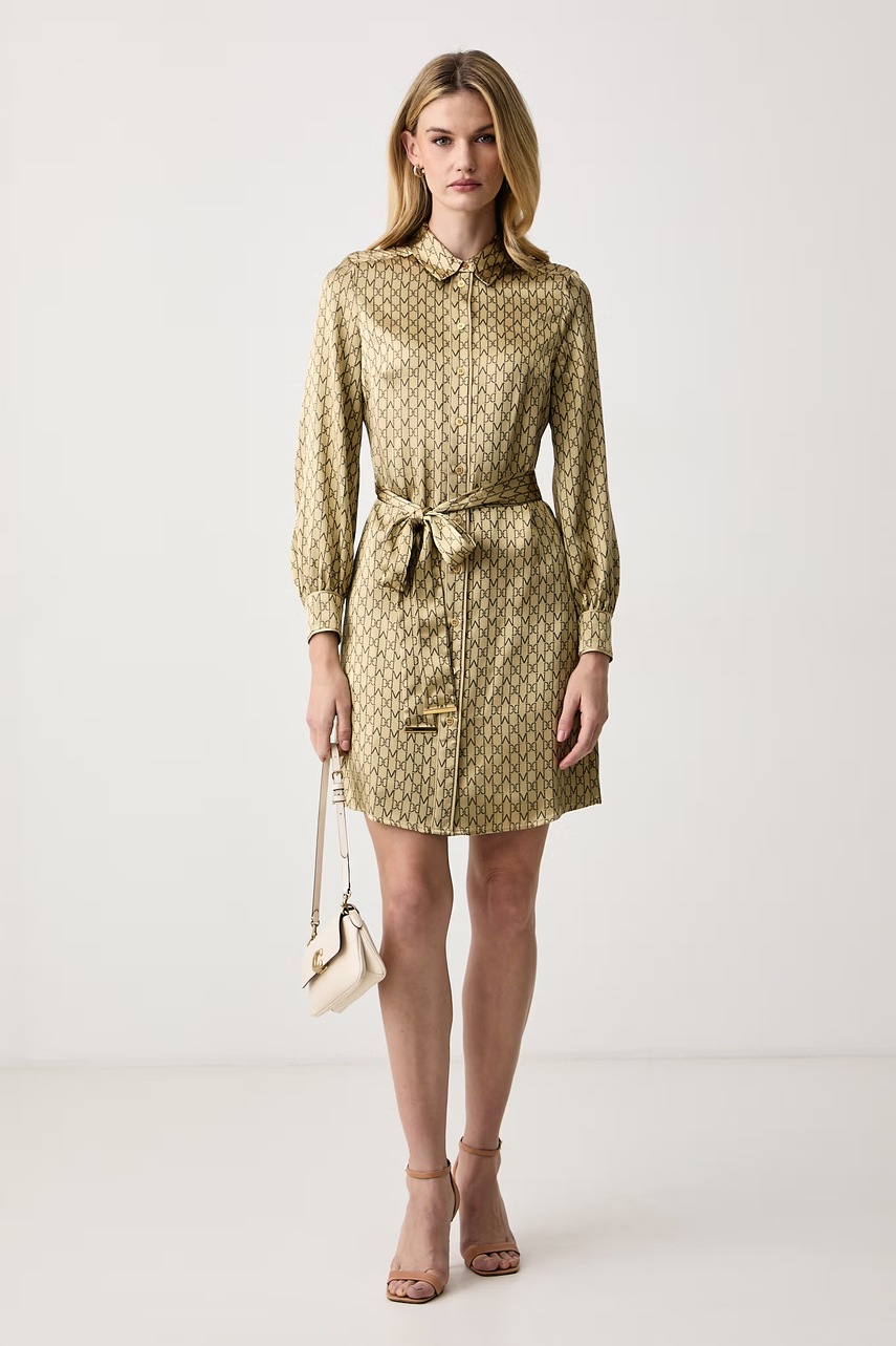 Marciano by Guess  рокля тип риза с вискоза SIENNA