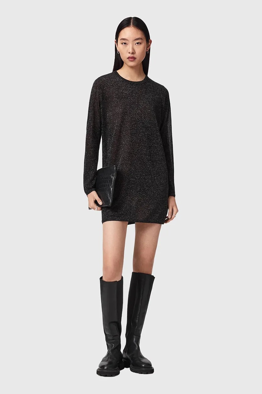 AllSaints сукня з віскозою TILLII