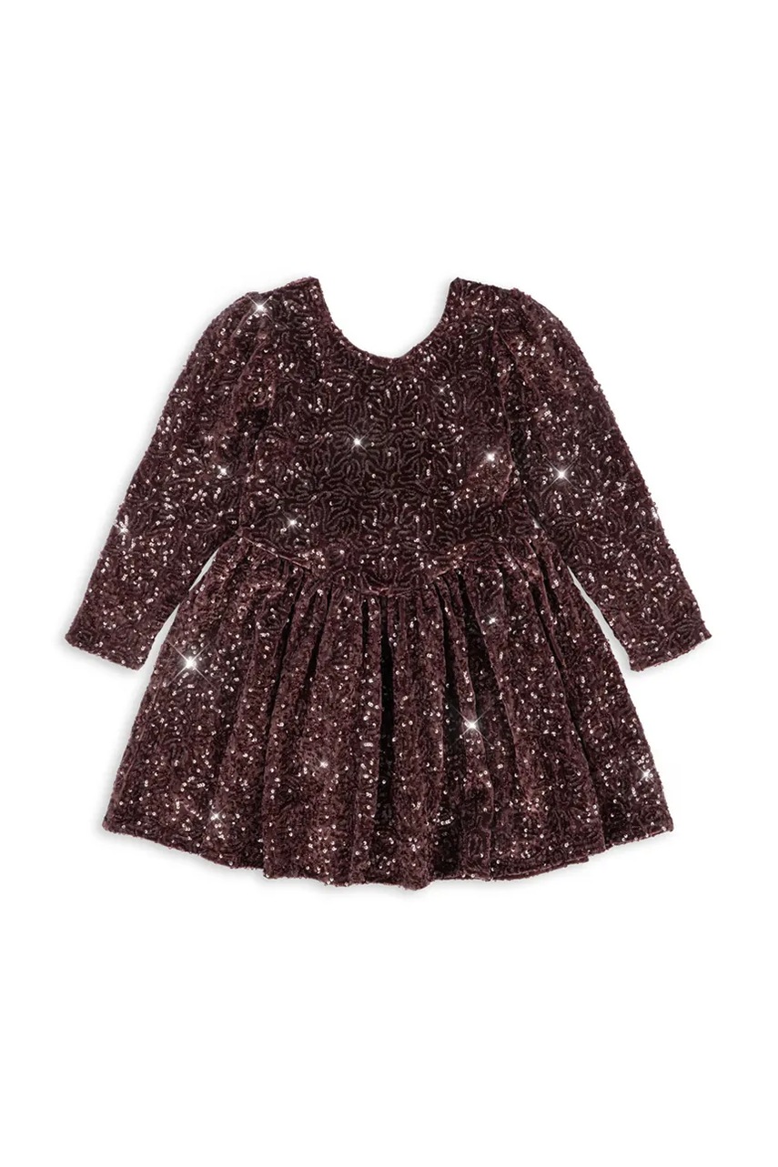 Konges Sløjd  разкроена рокля от кадифе VIOLA DRESS