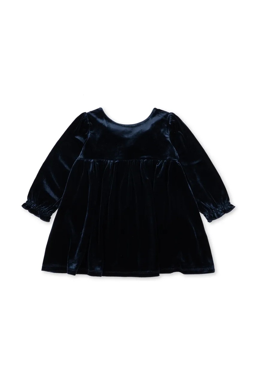 Konges Sløjd  рокля от кадифе GIA BOW DRESS GRS