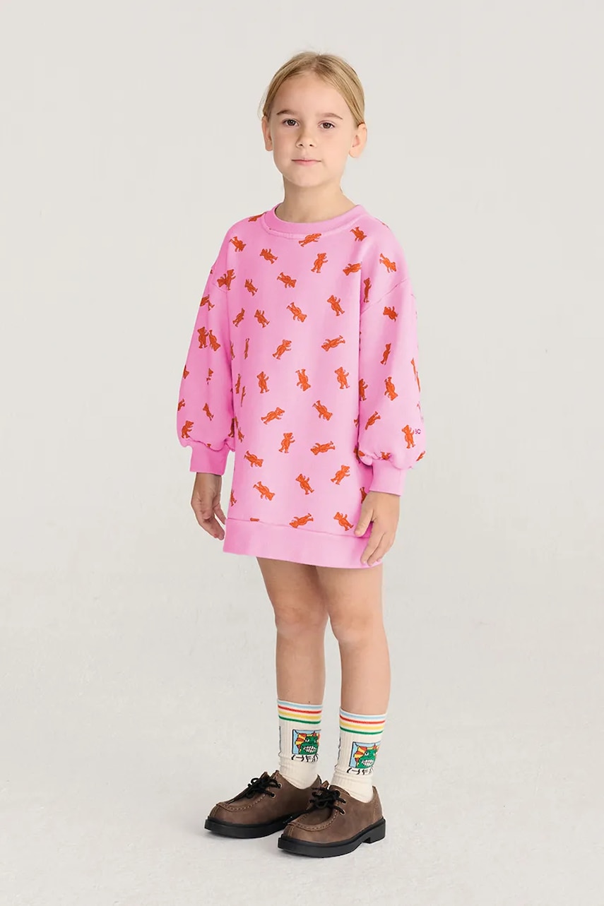 Bobo Choses haljina od pamuka Softpaw Monster