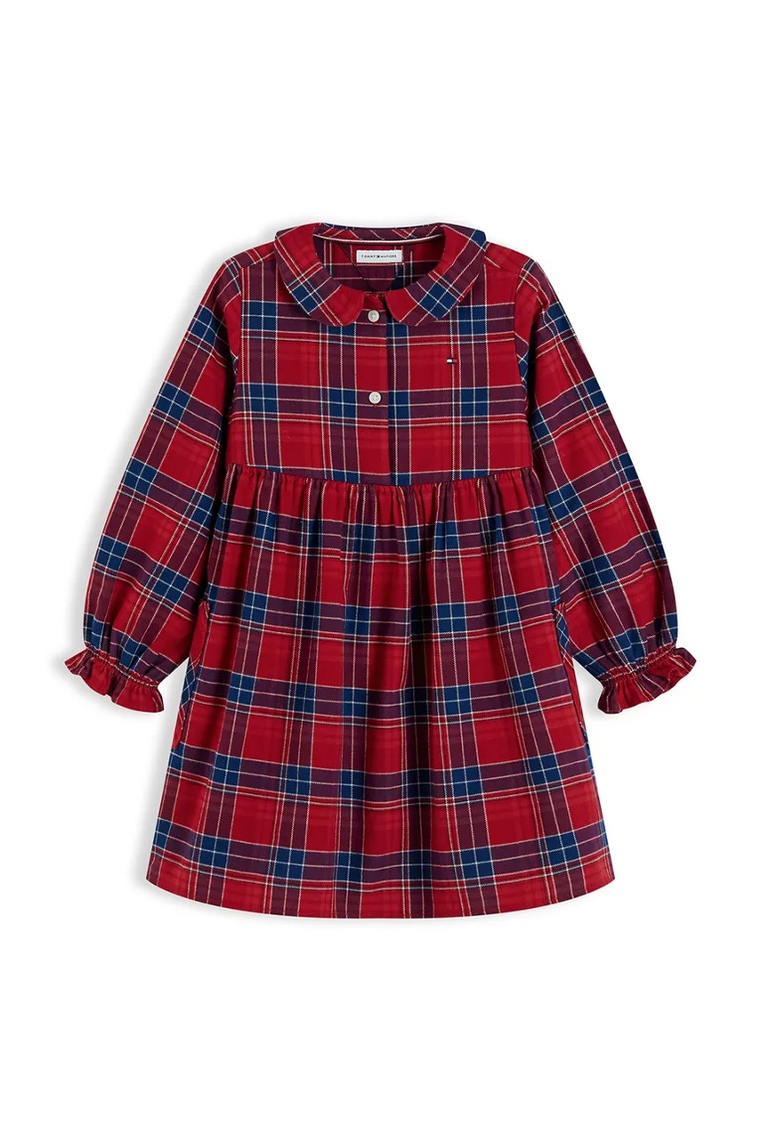 Tommy Hilfiger  разкроена рокля от памук