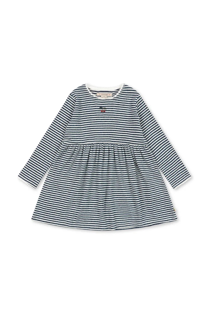 Konges Sløjd haljina s pamukom ROLI STRIPE DRESS OCS