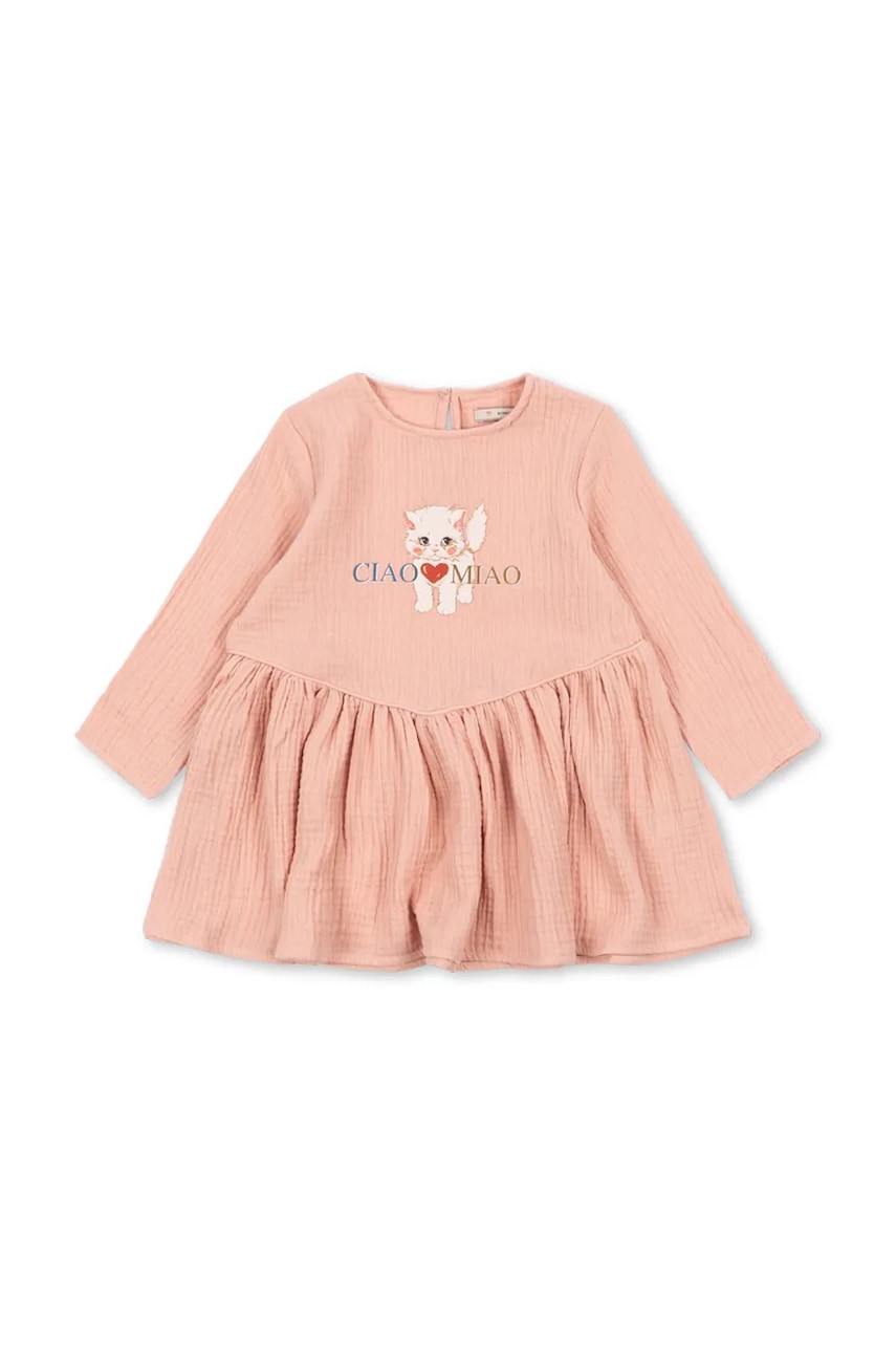 Konges Sløjd  rochie din bumbac COCO MIAO DRESS GOTS