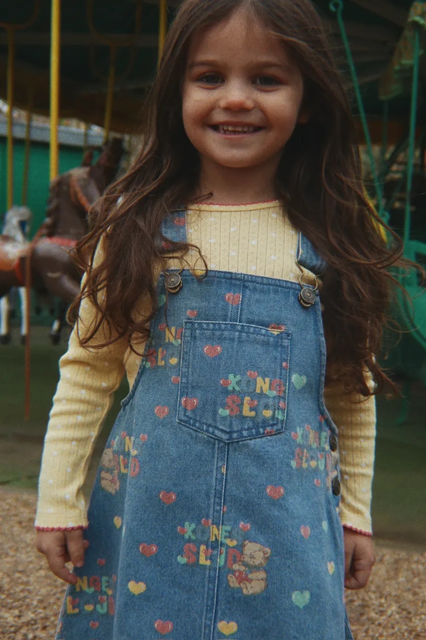 Konges Sløjd traper haljina MAGOT OVERALL DRESS GOTS