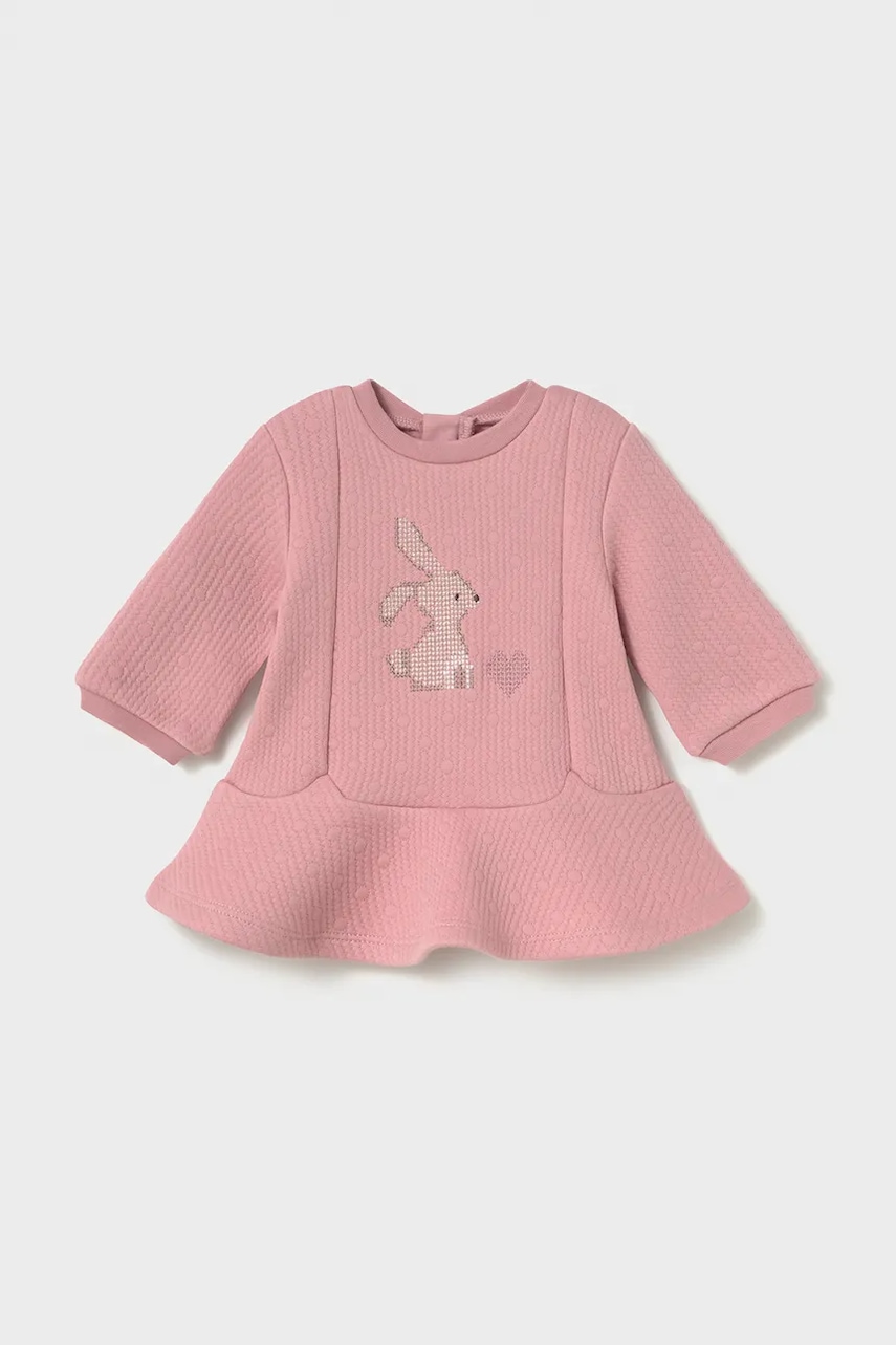 Mayoral Newborn haljina A-kroja s pamukom