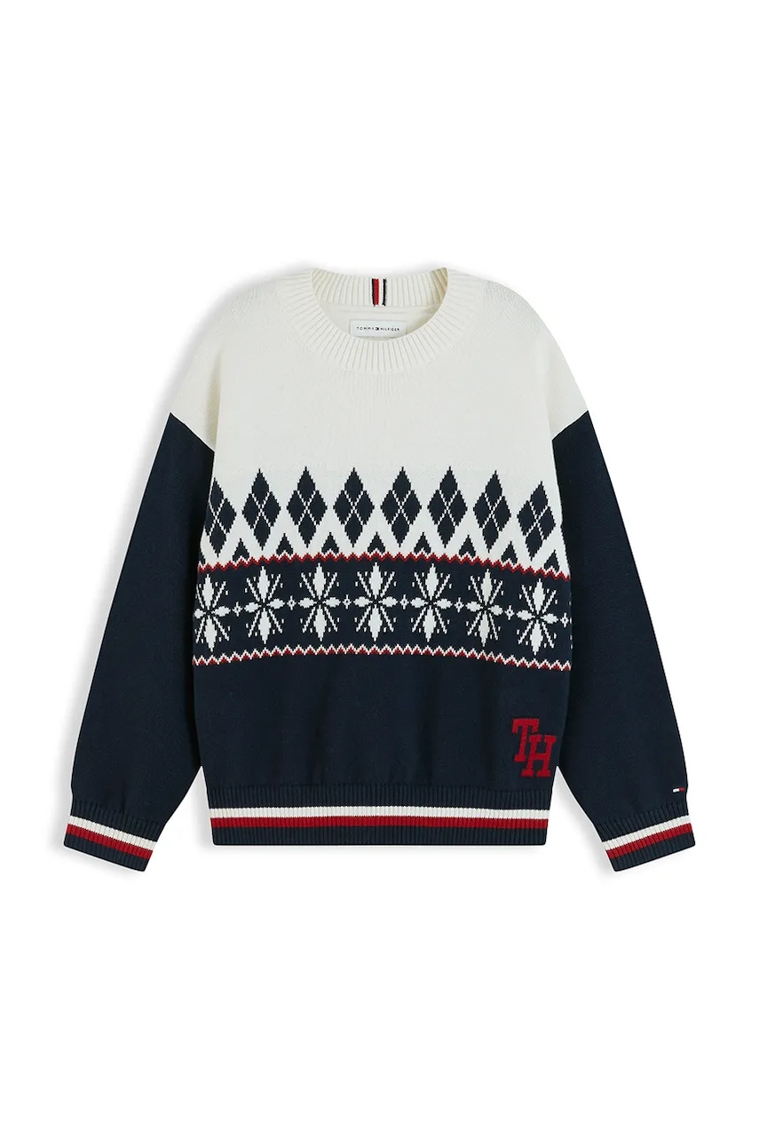 Tommy Hilfiger pulover pentru copii din bumbac