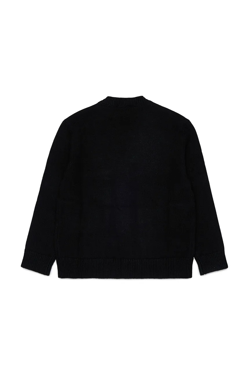 Diesel  жилетка за деца с добавена вълна KLABO CARDIGAN OVER KNITWEAR