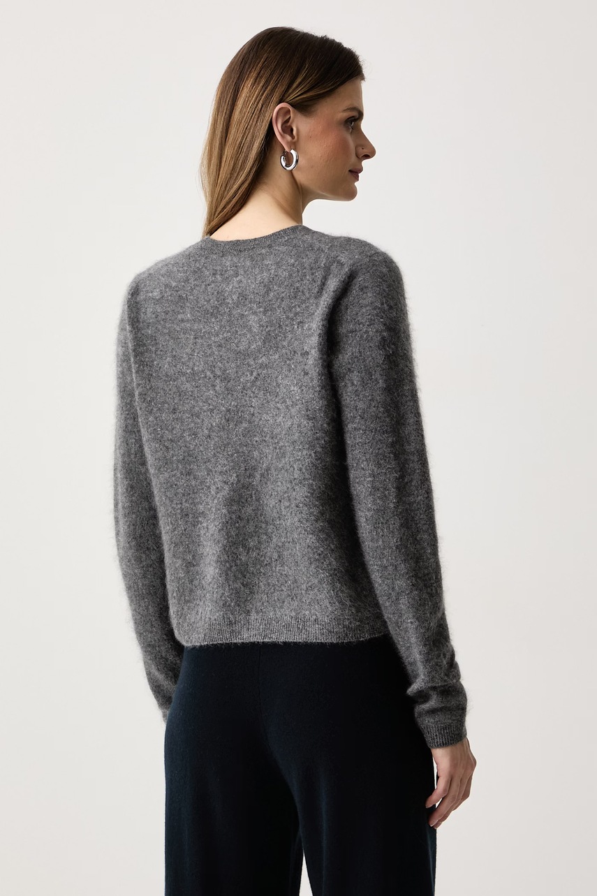 Weekend Max Mara Weekend Max Mara ζακέτα γυναικεία με προσθήκη μαλλιού και κασμίρ WKDESPOSTO - 3