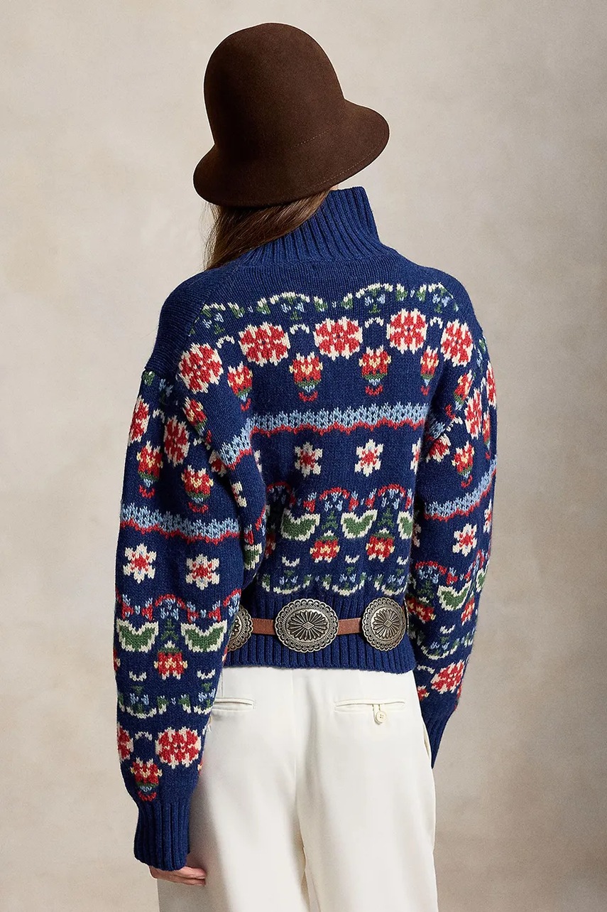 Polo Ralph Lauren  пуловер дамски с вълна