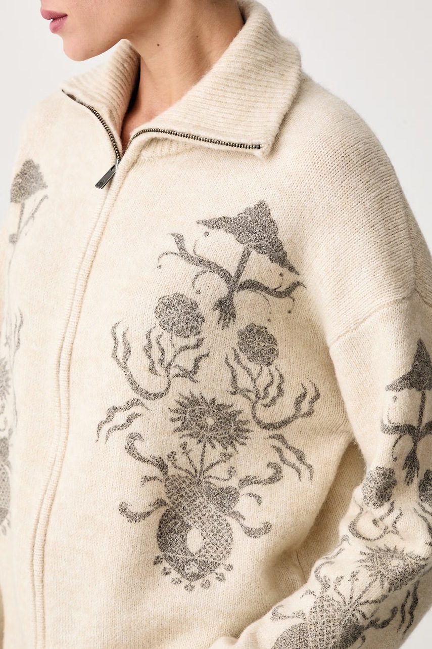 Scotch & Soda Scotch & Soda πουλόβερ με κουμπιά γυναικείο με μαλλί - 4