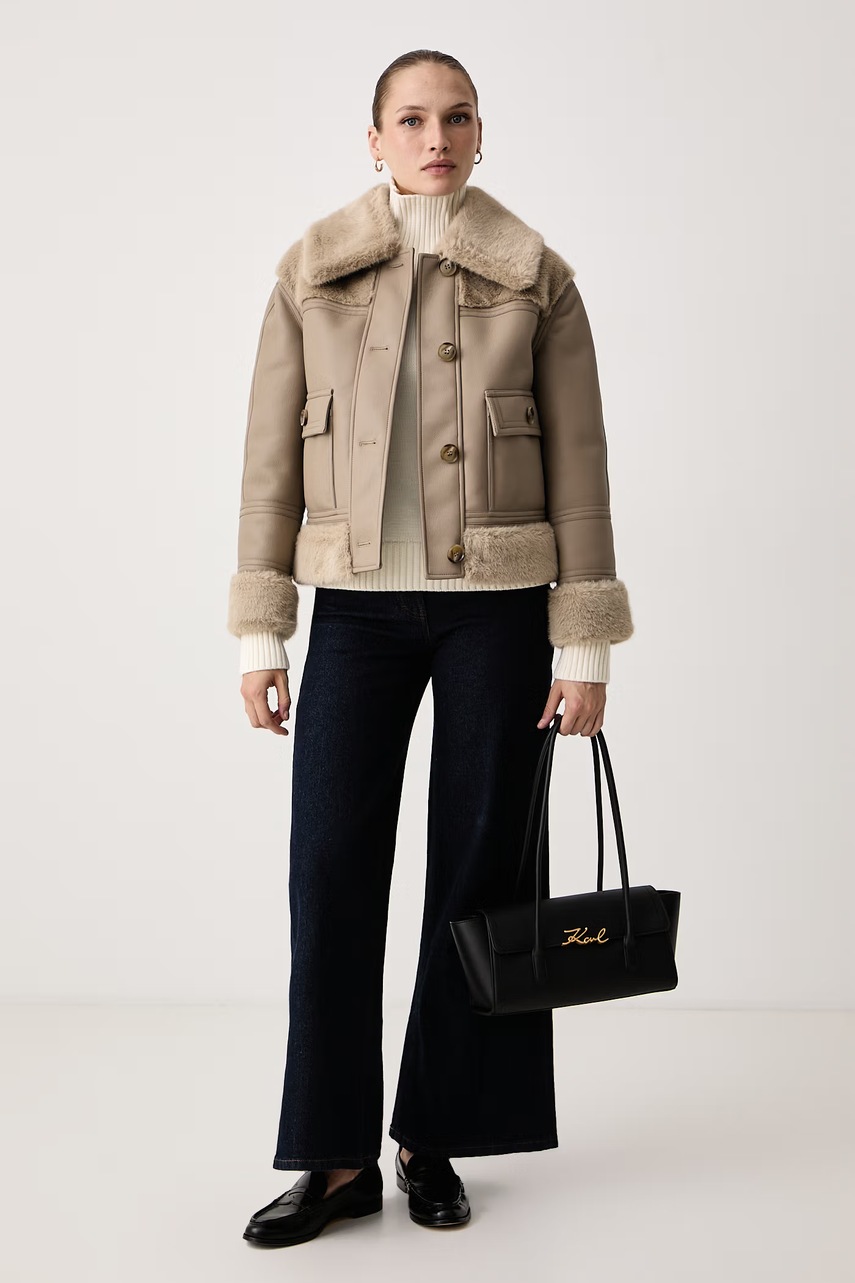 MICHAEL Michael Kors MICHAEL Michael Kors ζιβάγκο γυναικείο μάλλινο - 2
