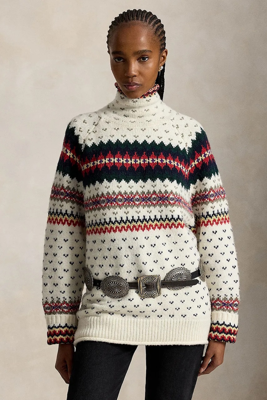 Polo Ralph Lauren pulover pentru femei cu lână