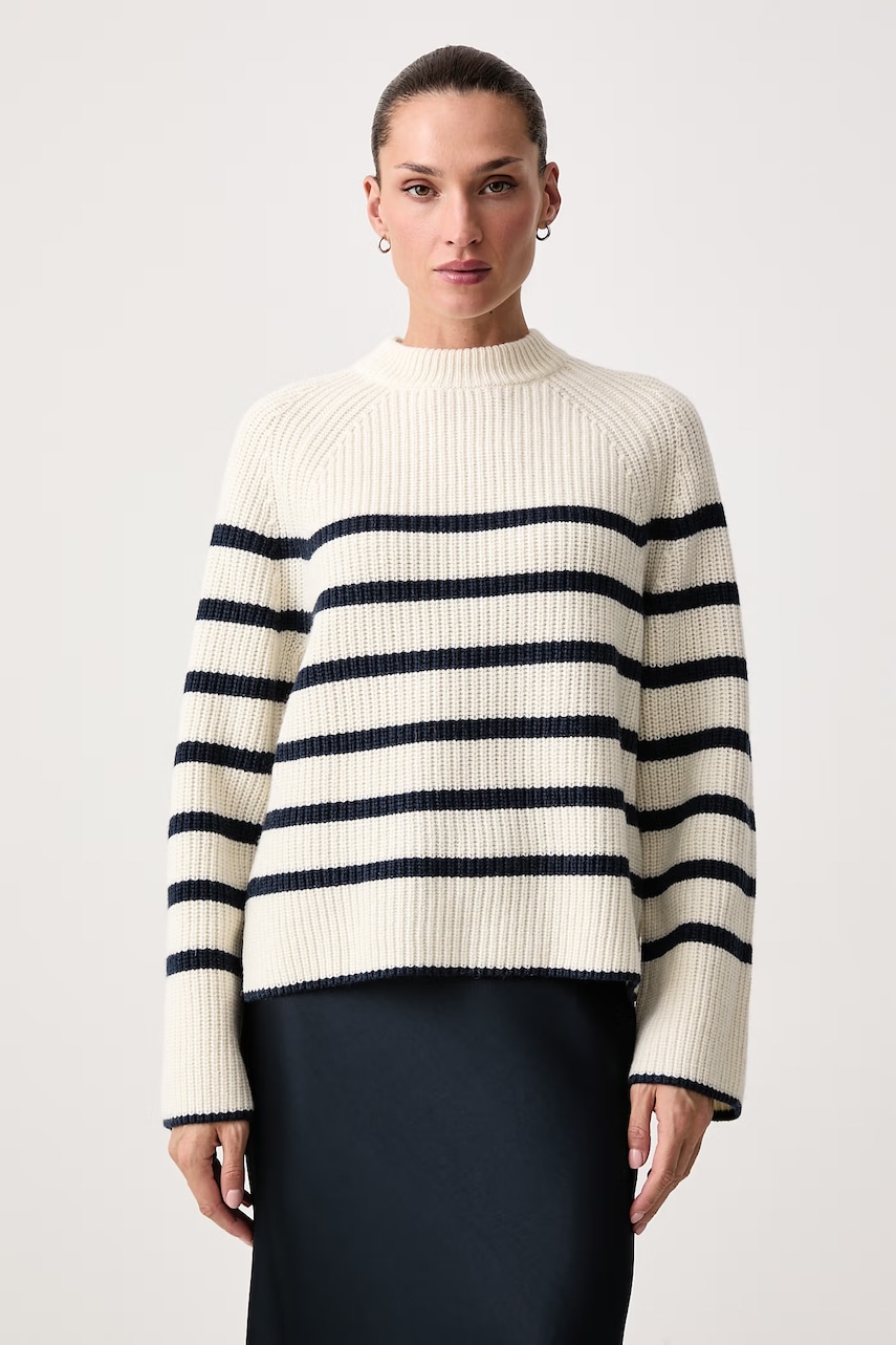 Levi's pulover za žene s vunom FRIDA WOOL CREWNECK