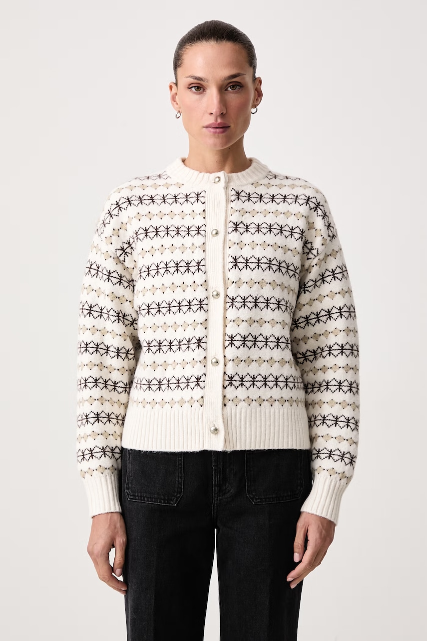 Levi's kardigan za žene s dodatkom vune CHARLOTTE CREWNECK