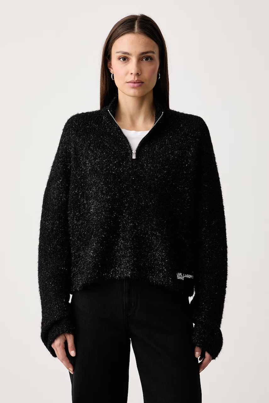 Karl Lagerfeld Jeans pulover pentru femei cu amestec de lână