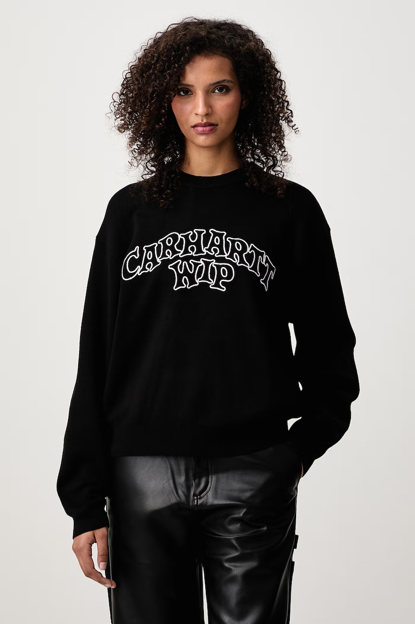 Carhartt WIP  Limn Script Sweater pulover cu bumbac pentru femei