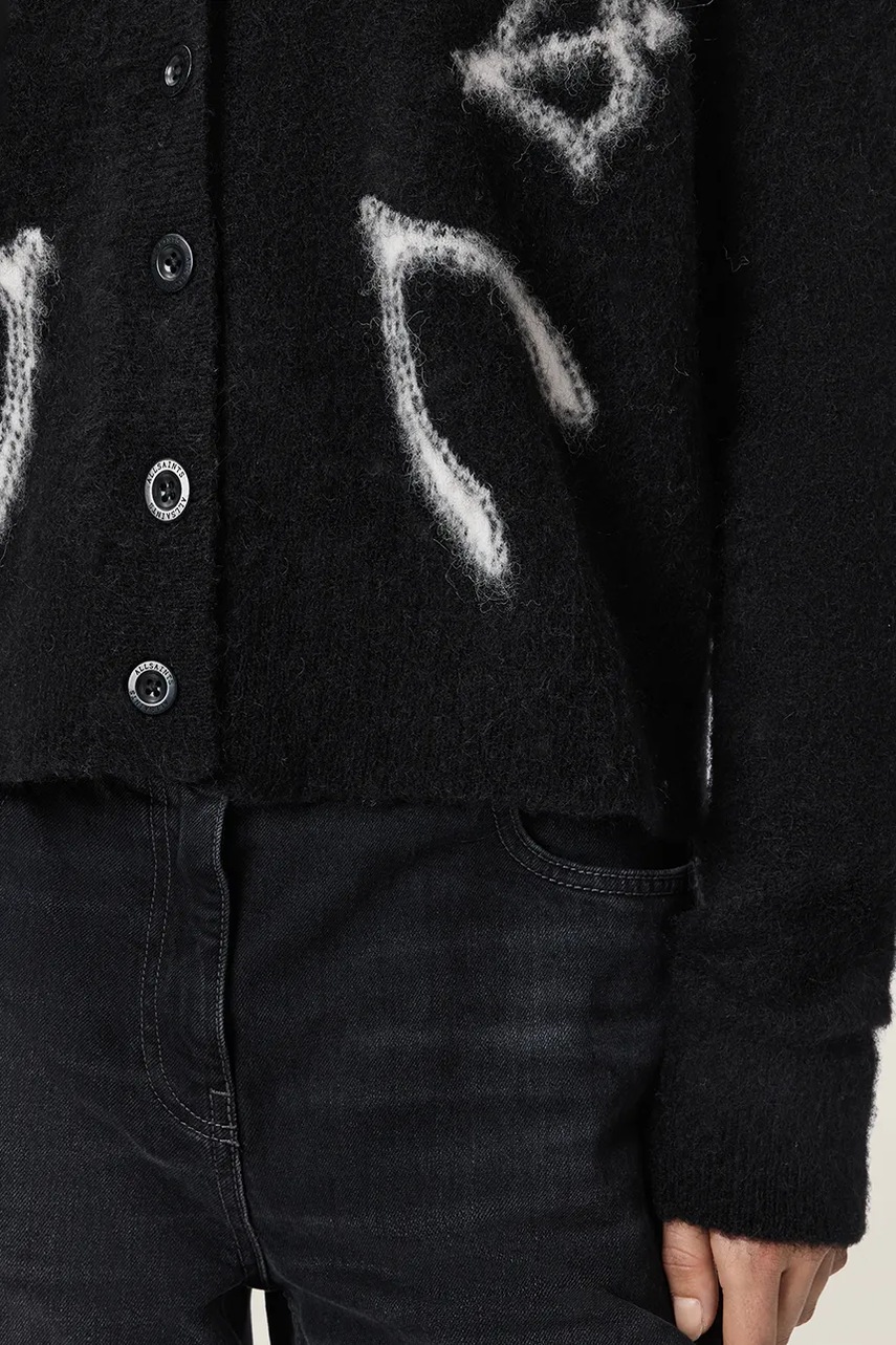 AllSaints AllSaints ζακέτα γυναικεία με μαλλί CHARM - 5