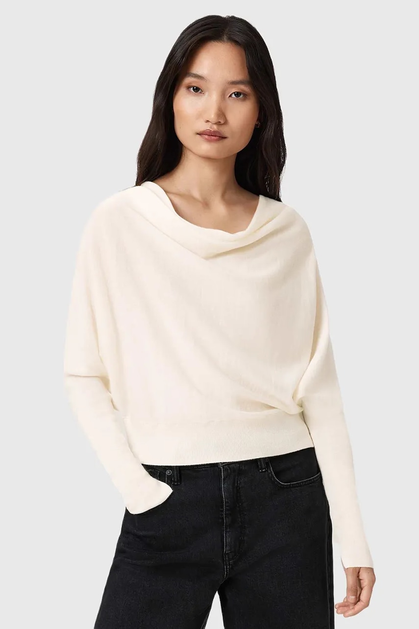 AllSaints  pulover pentru femei din lână RIDLEY