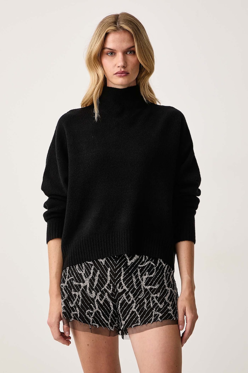 AllSaints pulover pentru femei cu amestec de lână merino ASHA