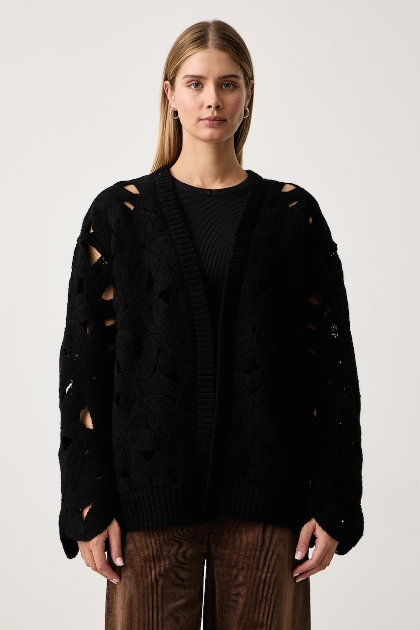 Fracomina cardigan pentru femei din lână merino
