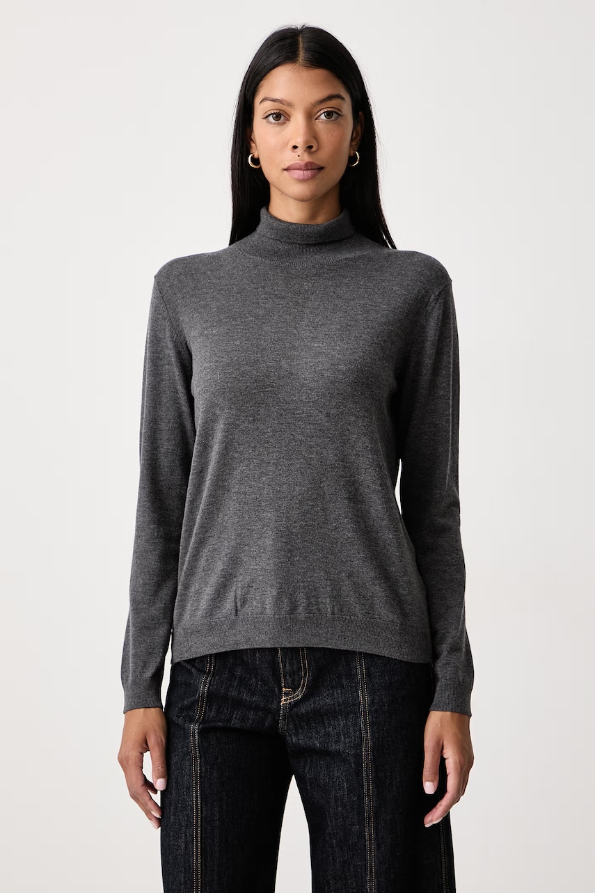 Weekend Max Mara  pulover cu guler înalt pentru femei cu amestec de mătase WKDKIKU