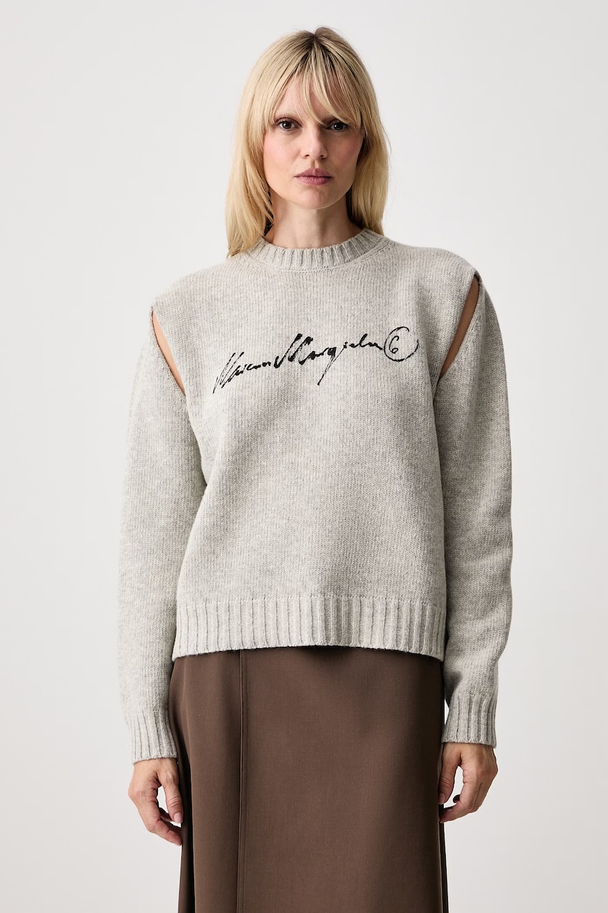 MM6 Maison Margiela pulover cu lână pentru femei