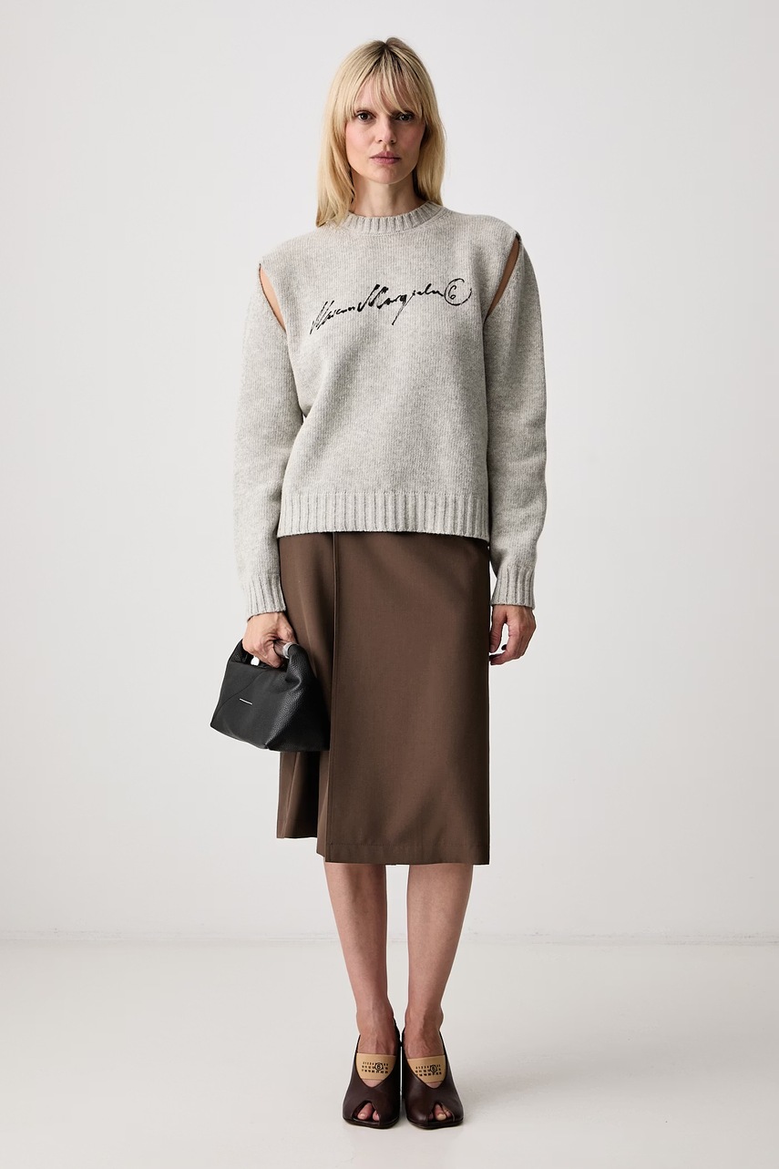 MM6 Maison Margiela πουλόβερ γυναικείο με μαλλί