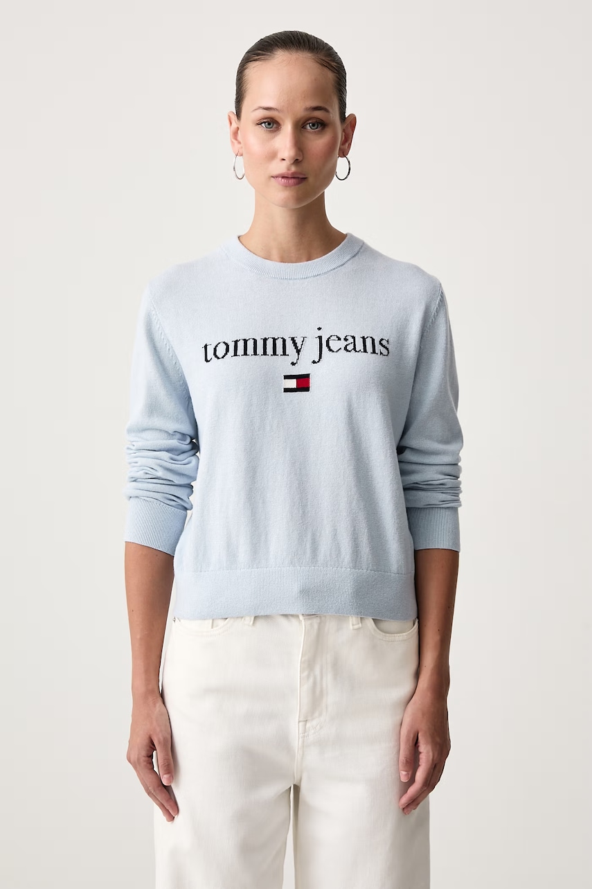 Tommy Jeans  pulover pentru femei cu amestec de lână