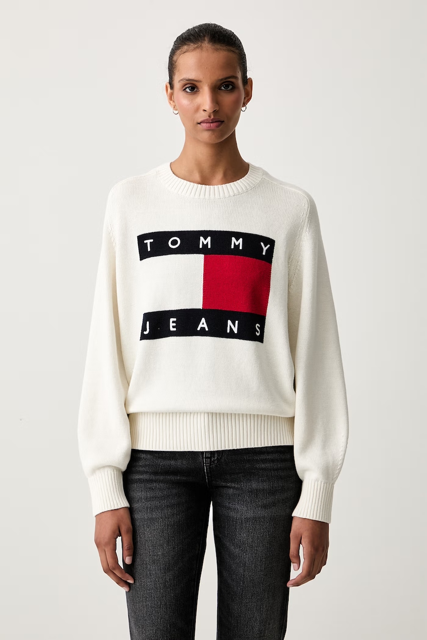 Tommy Jeans sweter damski z wełną