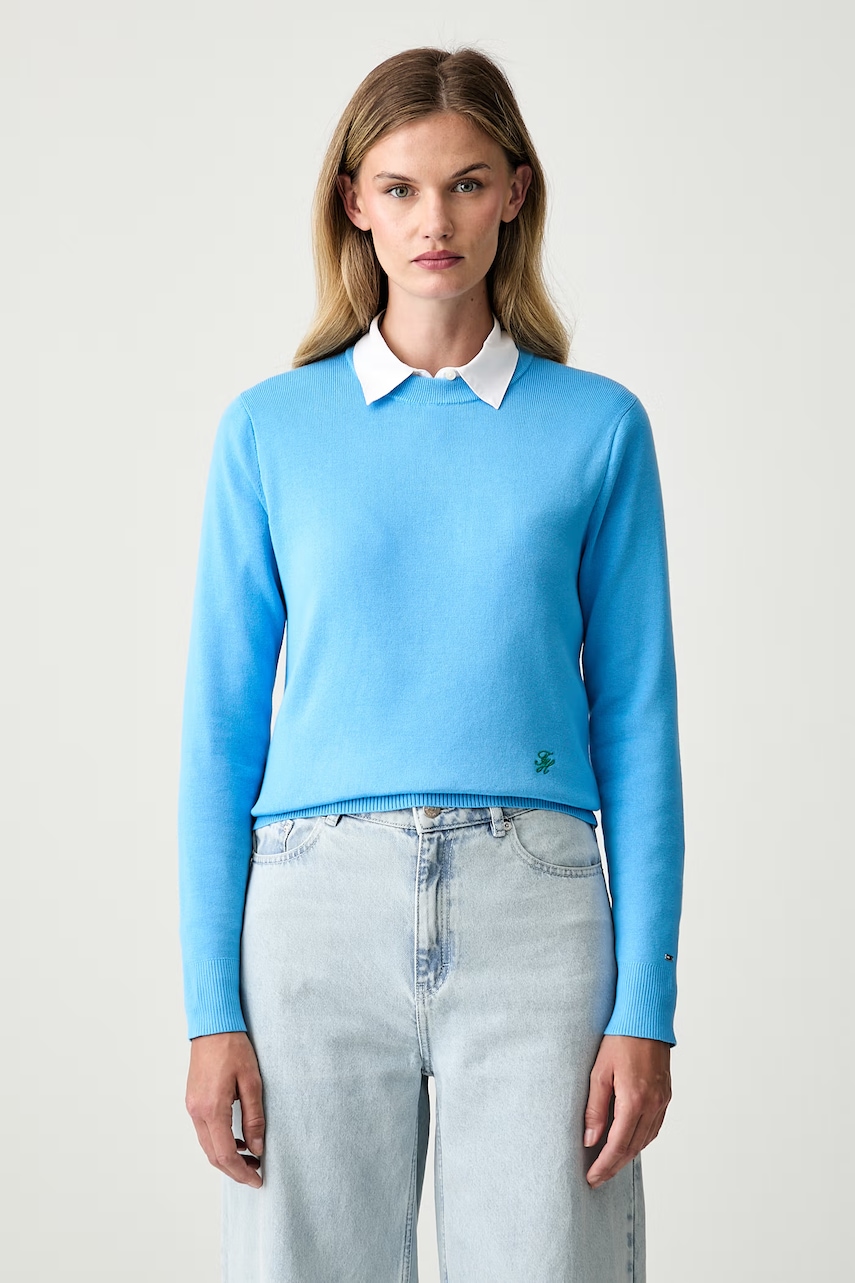 Tommy Hilfiger pulover za žene od pamuka