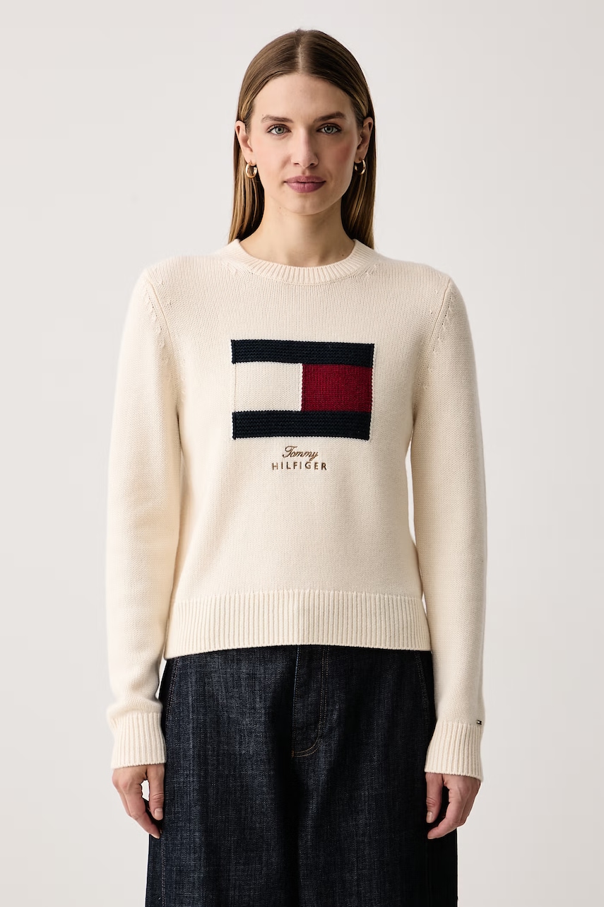 Tommy Hilfiger pulover pentru femei cu lână
