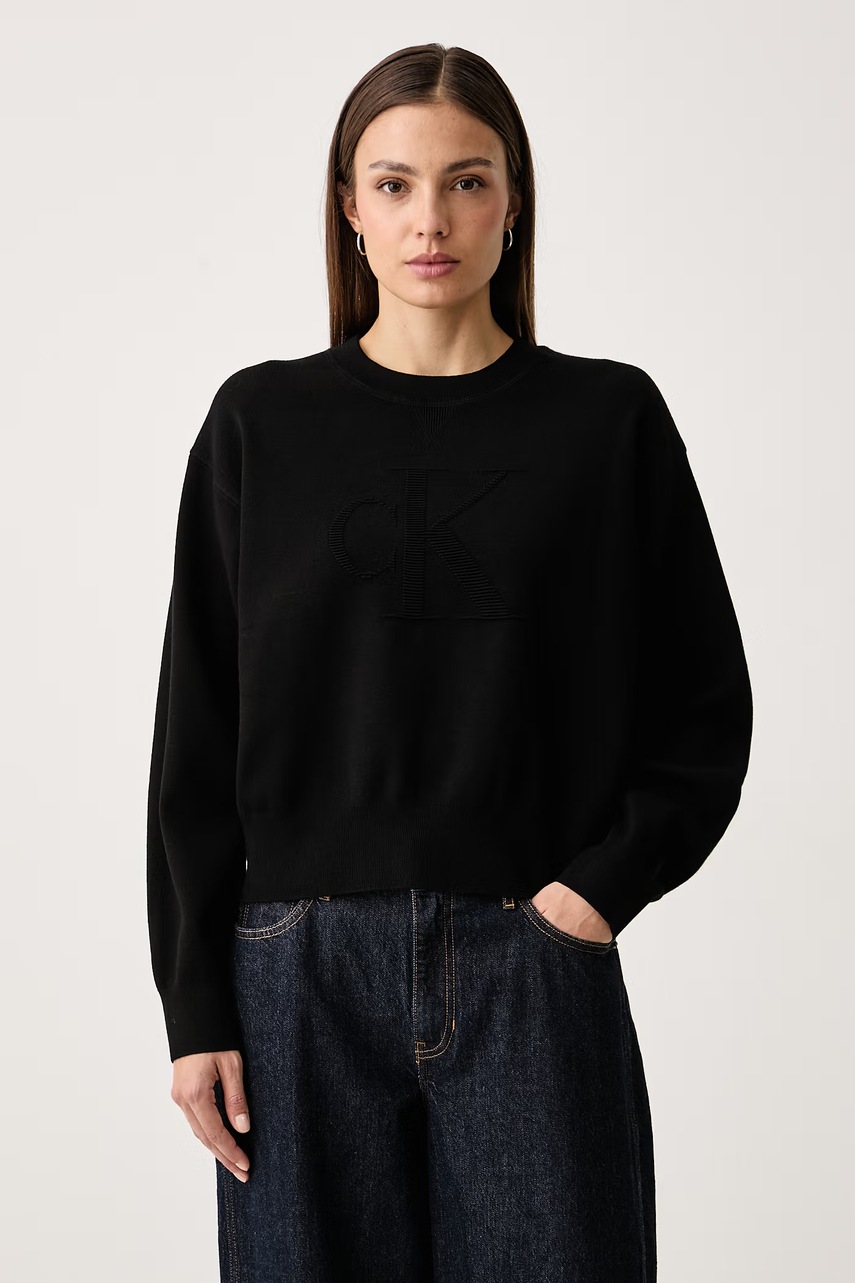 Calvin Klein Jeans  sveter dámsky s viskózou