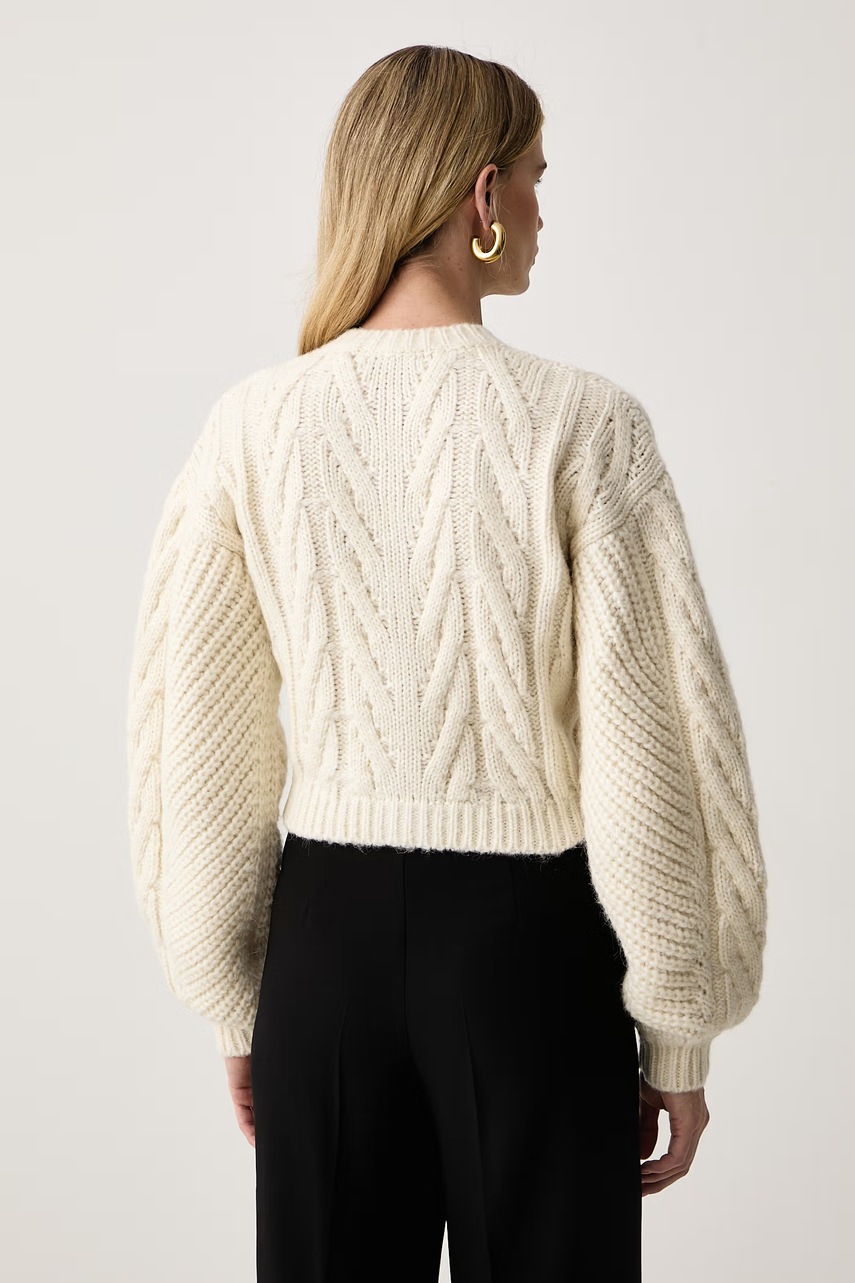 Elisabetta Franchi Elisabetta Franchi ζακέτα γυναικεία με μαλλί αλπακά - 3