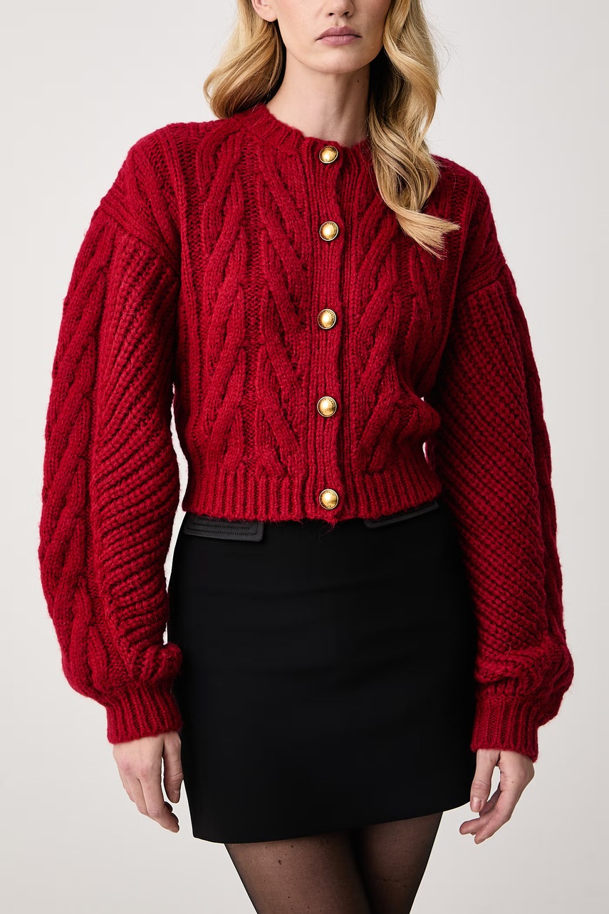 Elisabetta Franchi Elisabetta Franchi ζακέτα γυναικεία με μαλλί αλπακά - 4
