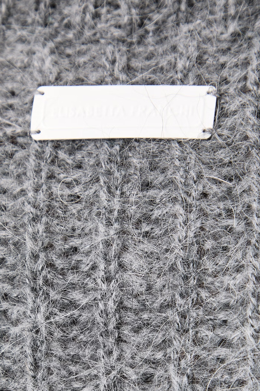 Elisabetta Franchi Elisabetta Franchi ζιβάγκο γυναικείο με μαλλί - 6