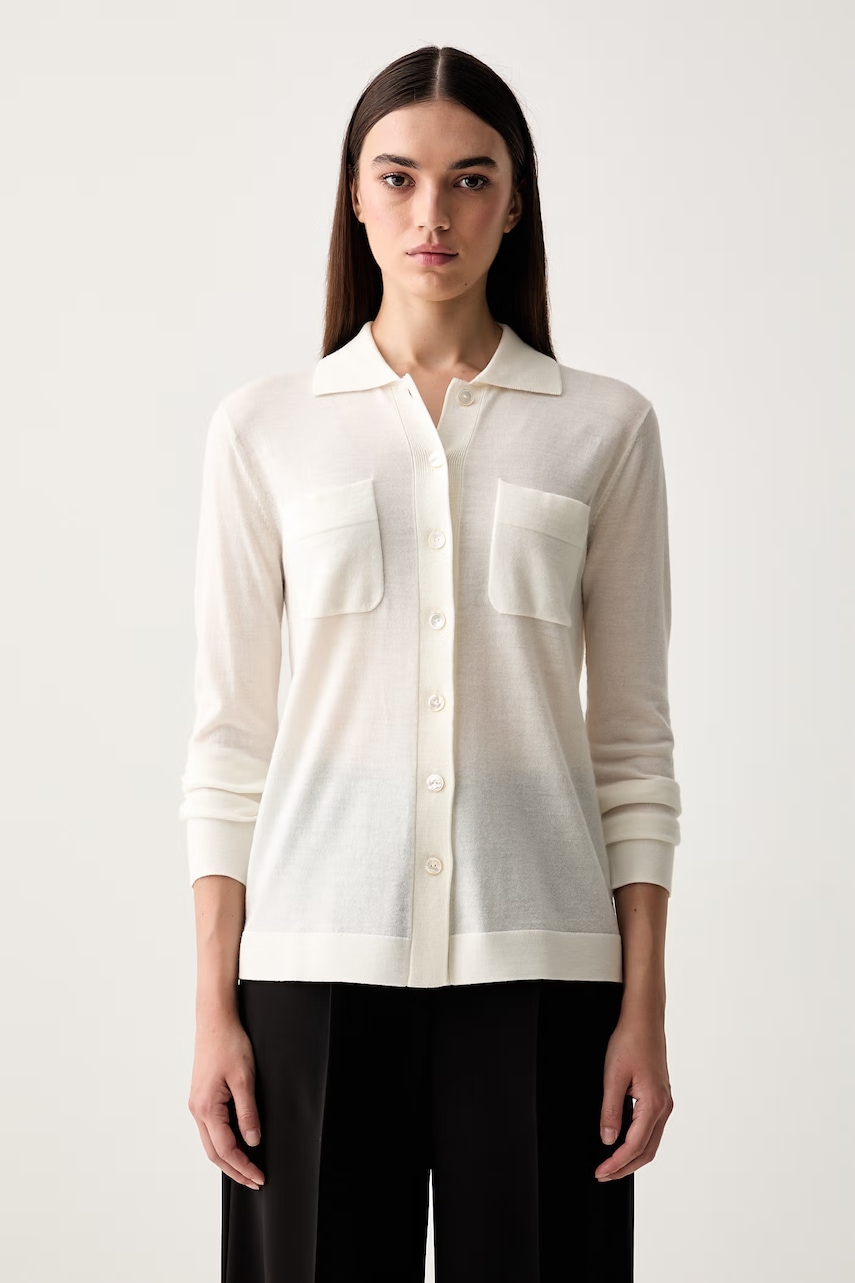 MM by Max Mara cardigan pentru femei din lână MMLDETTO