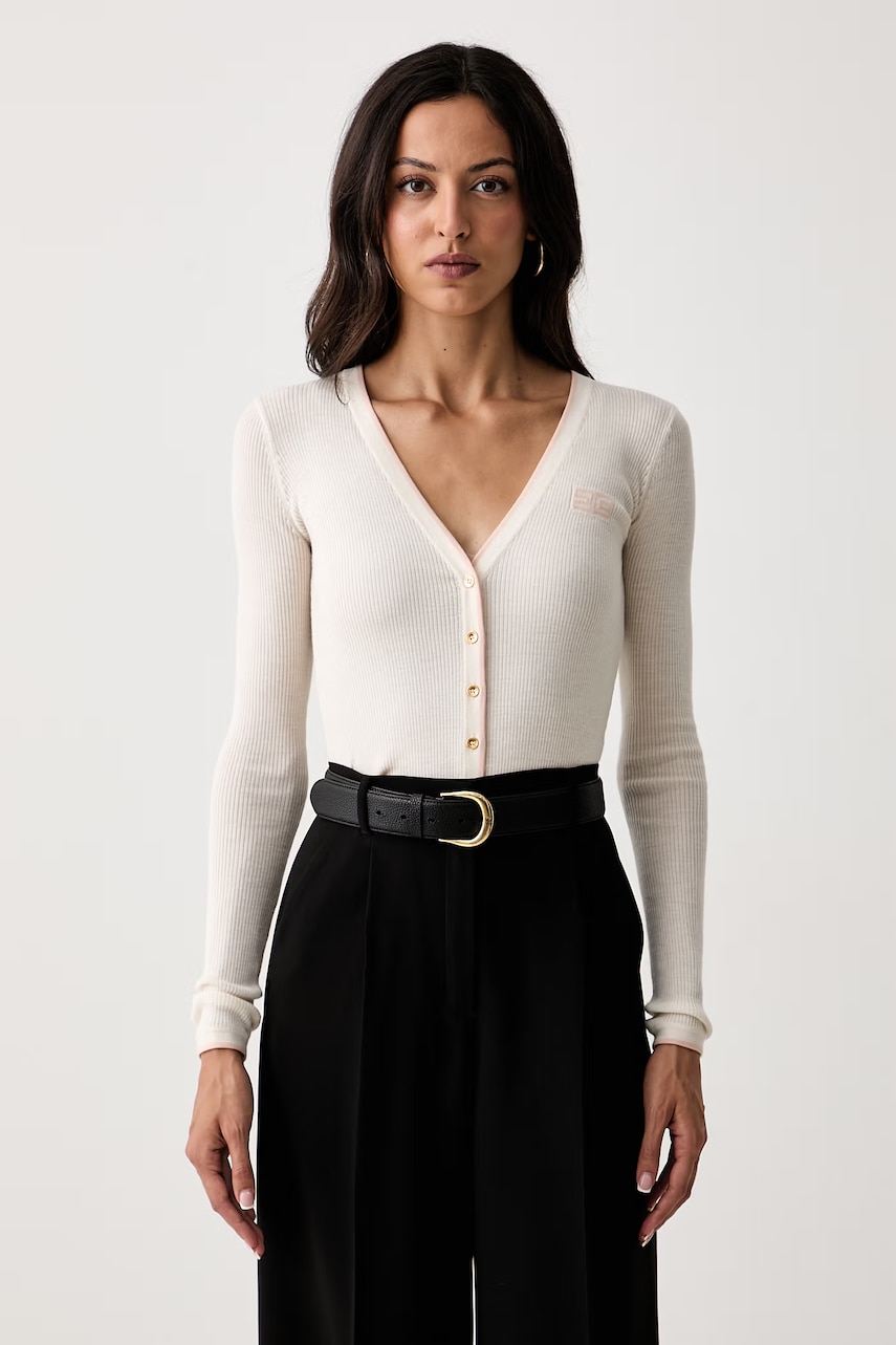 Elisabetta Franchi cardigan pentru femei cu lână