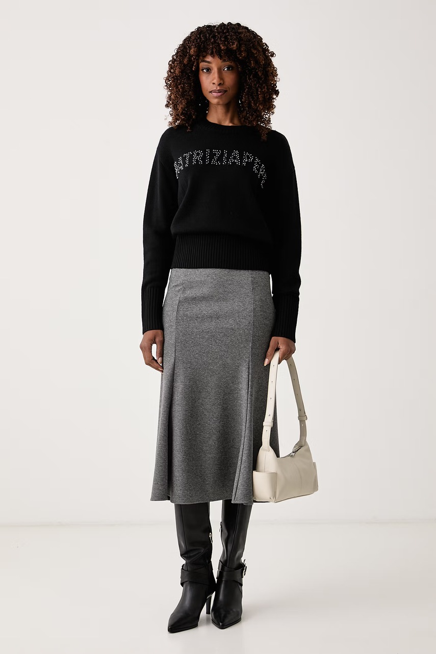 Patrizia Pepe πουλόβερ lounge γυναικείο με μαλλί